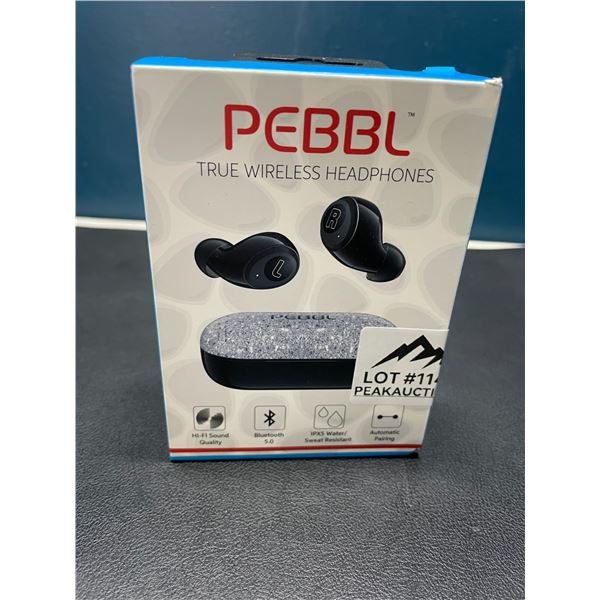 Lot of 1 PEBBL True Wireless Bluetooth Headphones