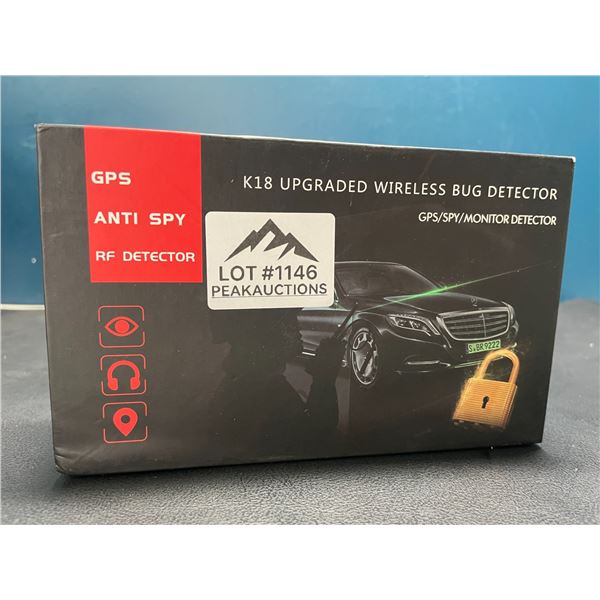 Lot of 1 K18 GPS/Anti-Spy RF Detector