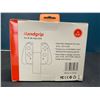 Image 2 : Lot of 1 Set of Joycons for Nintendo Switch with Handgrip - Green/Pink