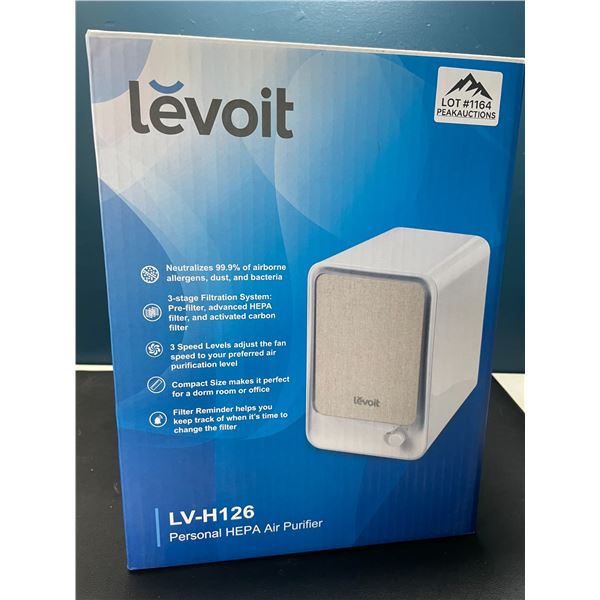 Lot of 1 Levoit Personal HEPA  Air Purifier - Captures Allergens, Smoke, Dust, Pollen, Pet Dander