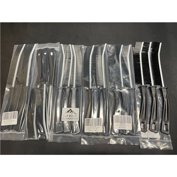 Lot of 6 Multi-Packs of Crevice/Tight-Space Cleaning Brushes