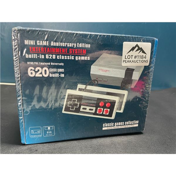 Lot of 1 Mini Game Anniversary Edition Entertainment System - 620 Classic/Retro Games Built-In