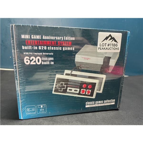 Lot of 1 Mini Game Anniversary Edition Entertainment System - 620 Classic/Retro Games Built-In