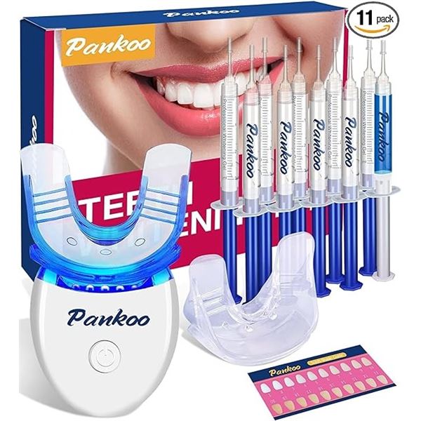 Lot of 3 Pankoo LED Teeth Whitening Kits - Brand New Sealed!