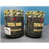 Image 1 : Lot of 2 Redcon1 Total War Pre-Workout Formula - 438g