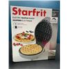 Image 1 : Lot of 1 Starfrit Electric Waffle Maker