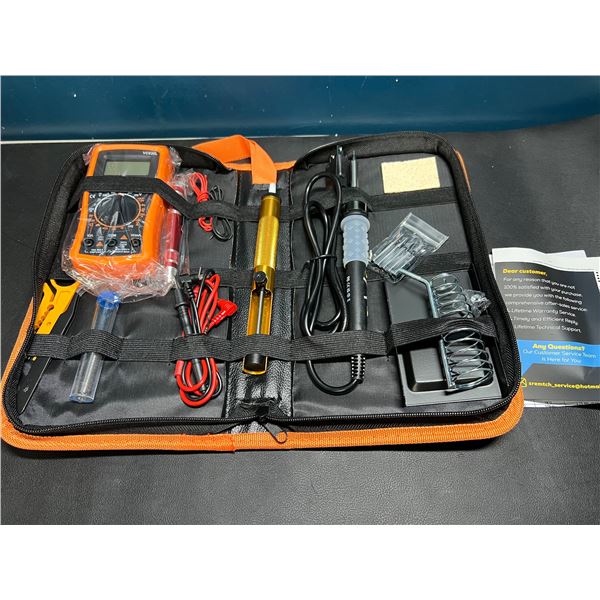 Lot of 1 Multipiece Soldering Iron Kit