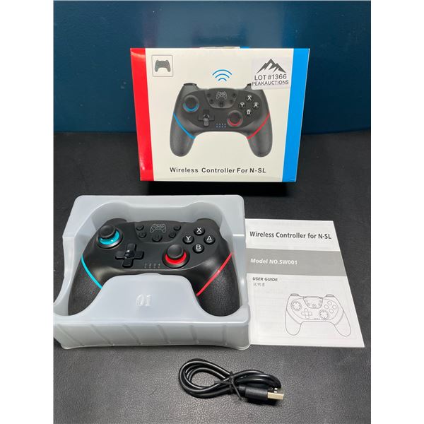 Lot of 1 Wireless Rechargeable Pro Controller for Nintendo Switch