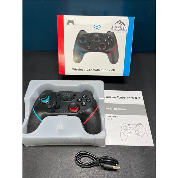Lot of 1 Wireless Rechargeable Pro Controller for Nintendo Switch
