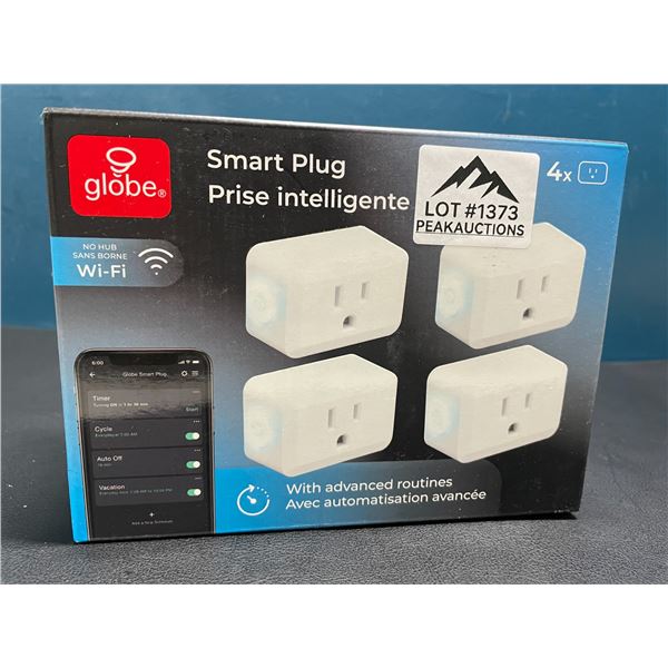 Lot of 1 Box of Smart Plugs/Smart Wifi Plugs - App Control - 4 Plugs Included - No Hub Needed