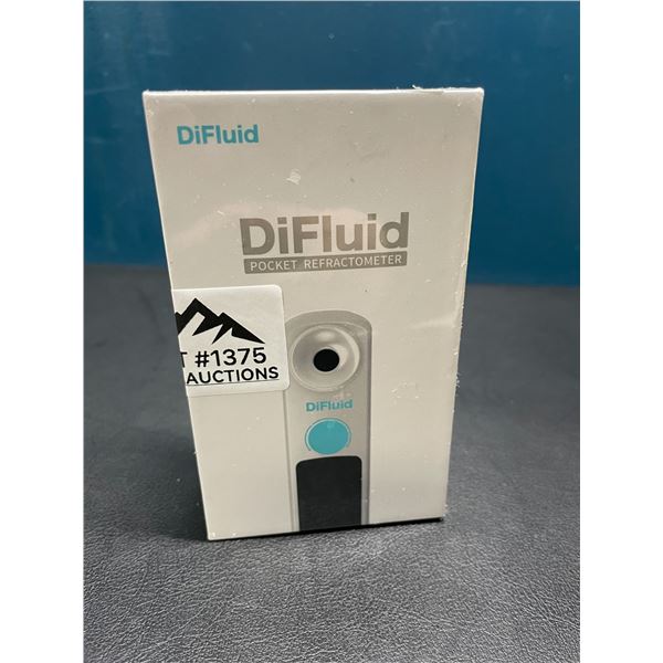 Lot of 1 DiFluid Pocket Digital Brix Refractometer - Brand New Sealed!