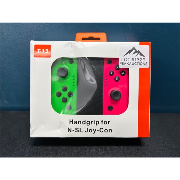 Lot of 1 Nintendo Switch Aftermarket JoyCon Controllers and Grip