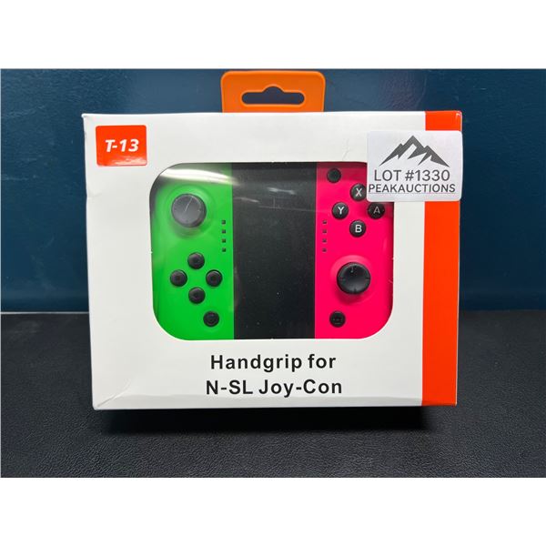 Lot of 1 Nintendo Switch Aftermarket JoyCon Controllers and Grip