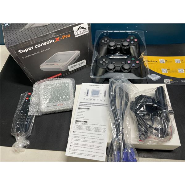 Lot of 1 Super Console X-Pro Retro Gaming Console - Prelaoded with THOUSANDS of Retro Games!