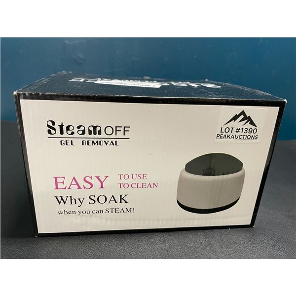 Lot of 1 Steamoff Gel Removal System - Easy to Remove Gel Polish at Home!