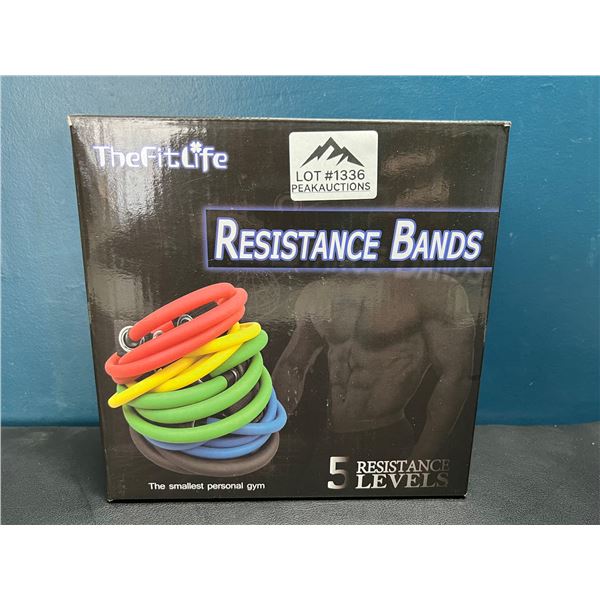 Lot of 1 Box of Resistance Bands - 5PCS