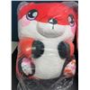 Image 3 : Lot of 2 Squeezamals Plumps - Super Soft Squishy 12-inch Plushies - Eva The Fox