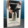 Image 1 : Lot of 1 Cresimo Stainless Steel Thermal Coffee Carafe
