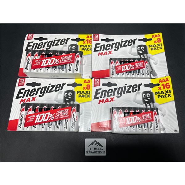 Lot of 1 Energizer MAX Batteries Combo Pack - Includes 24 AA and 24 AAA Batteries! - 48 Total!