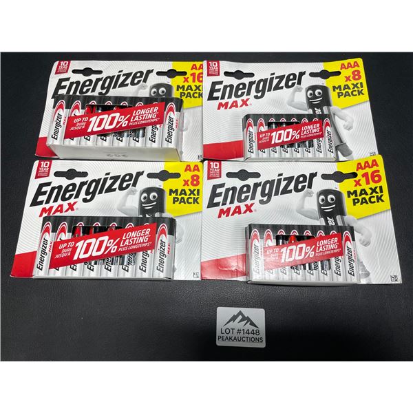 Lot of 1 Energizer MAX Batteries Combo Pack - Includes 24 AA and 24 AAA Batteries! - 48 Total!