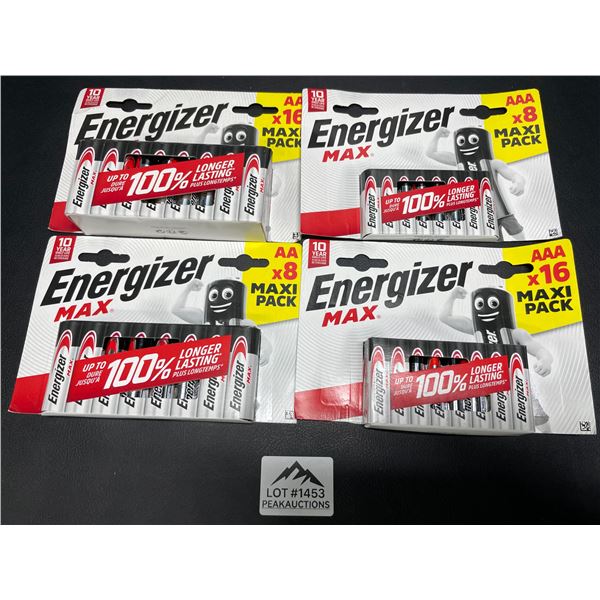 Lot of 1 Energizer MAX Batteries Combo Pack - Includes 24 AA and 24 AAA Batteries! - 48 Total!
