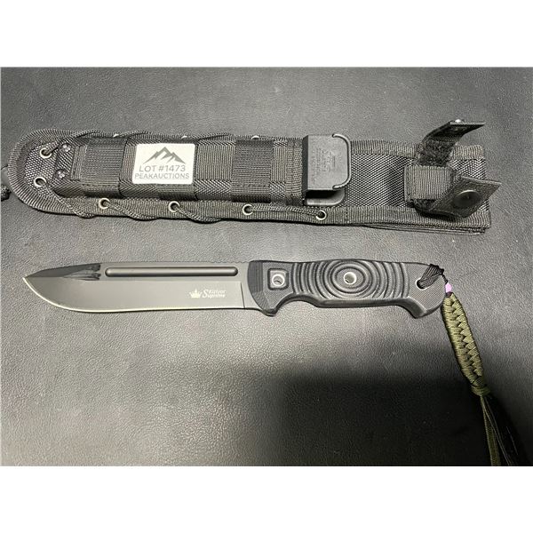 Lot of 1 Fixed Blade Hunting Knife