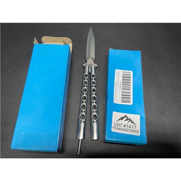 Lot of 2 Butterfly Stainless Steel Knives