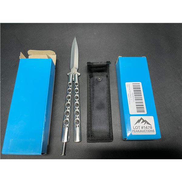Lot of 2 Butterfly Stainless Steel Knives