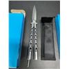 Image 2 : Lot of 2 Butterfly Stainless Steel Knives