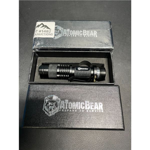 Lot of 2 AtomicBear Small Tactical Flashlights