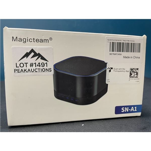 Lot of 1 Magicteam Sound/Sleep White Noise Machine - 20 Soothing Sounds