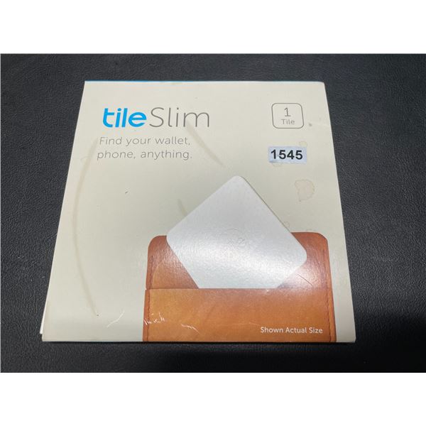 Lot of 1 Tile Slim - Bluetooth Wallet Tracker Card