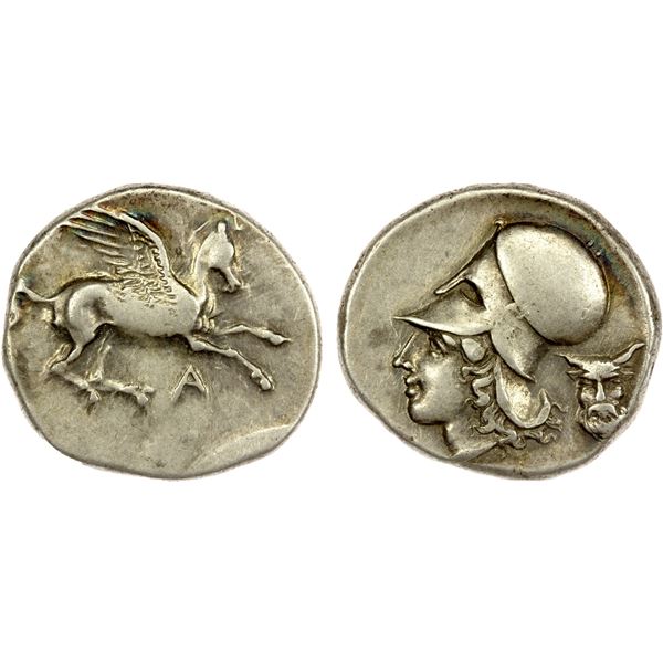 EPEIROS: Ambrakia, AR stater (8.64g), ca. 360-338 BC, VF