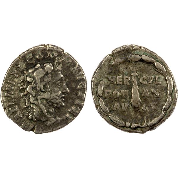 ROMAN EMPIRE: Commodus, 177-192 AD, AR denarius (2.80g), Rome, 191-192 AD, F-VF