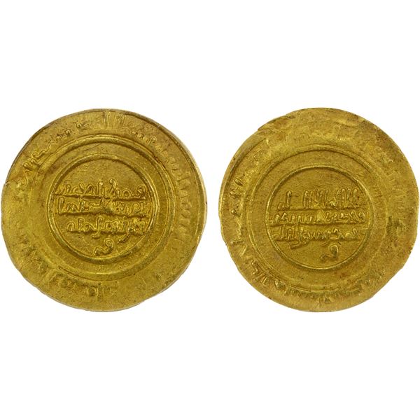 ZIRID OF QAYRAWAN: temp. al-Mu'izz b. Badis, 1016-1062, AV dinar, AH44x, ANACS MS62