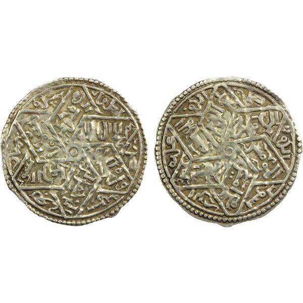 RASSID: al-Mansur 'Abd Allah, 1185-1217, AR mansuri dirham (1.62g), Zufar, AH698, choice VF