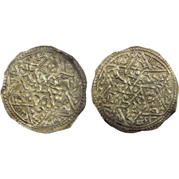 RASSID: al-Muntasir Da'ud, 1258-1290, AR mansuri dirham (1.70g), Sa'da, AH672, EF