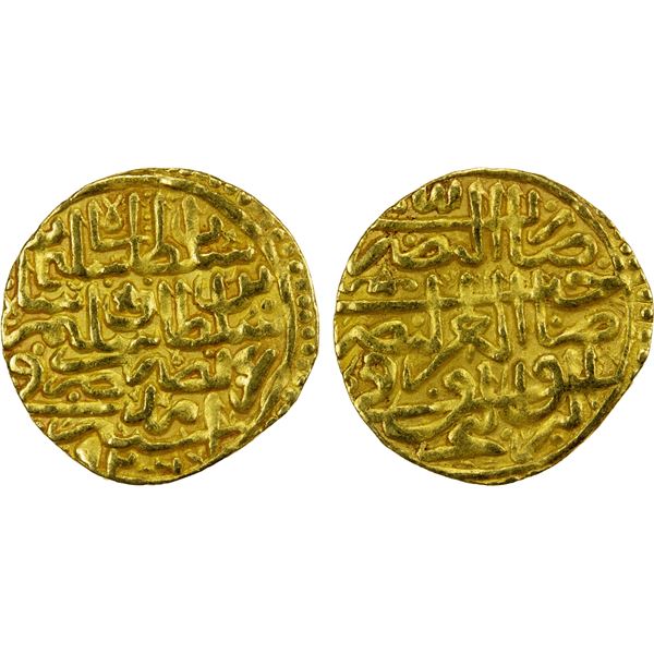 OTTOMAN EMPIRE: Süleyman I, 1520-1566, AV sultani (3.50g), Amid, AH926, VF-EF