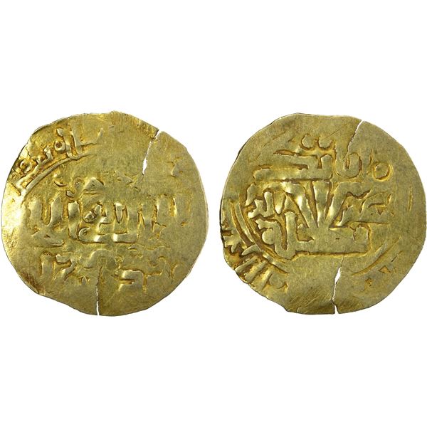 SALGHURID: Takla, 1175-1194, AV dinar (2.54g), NM, ND, F-VF