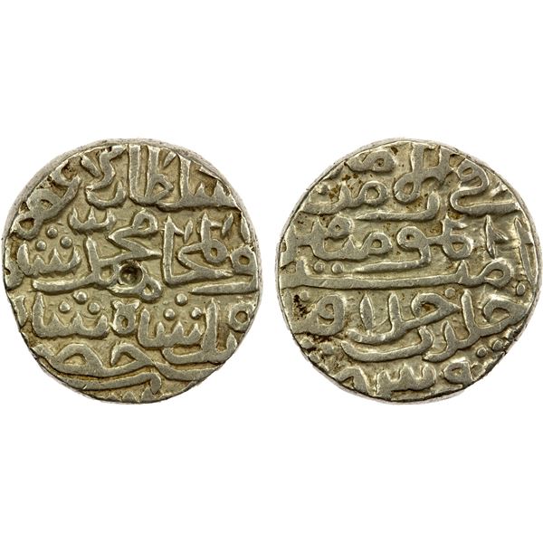 DELHI: Muhammad b. Farid, 1434-1447, AR tanka (11.01g), AH839, lovely VF