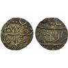 Image 1 : GWALIOR: Jayaji Rao, 1843-1886, AR ½ rupee (5.89g), Burhanpur, AH1277, choice AU