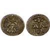 Image 1 : DANISH INDIA: TRANQUEBAR: Frederik VI, 1808-1839, AR fano (1.36g), 1816, EF