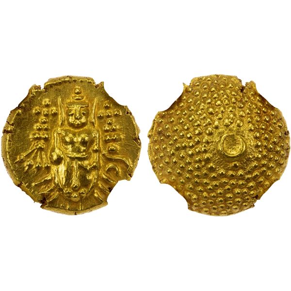 FRENCH INDIA: PONDICHÉRY: AV pagoda, ND (1715-1774), NGC MS65