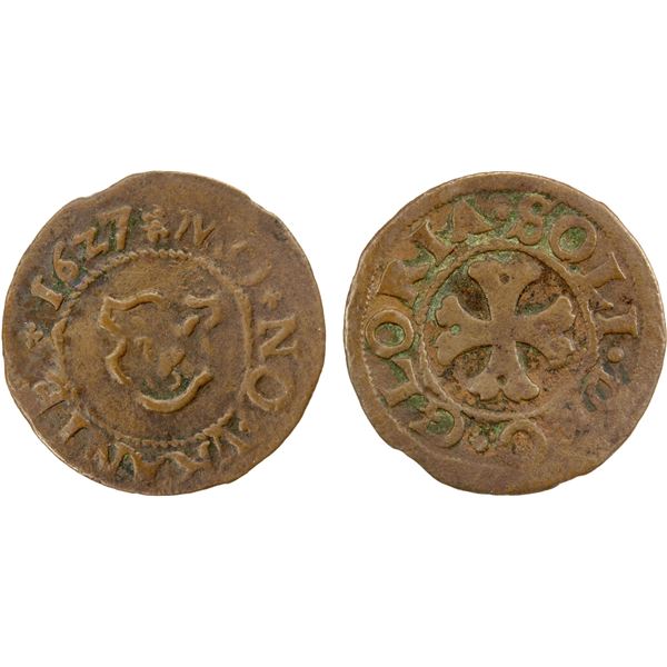 URI: Canton, AE kreuzer, 16Z7, F-VF