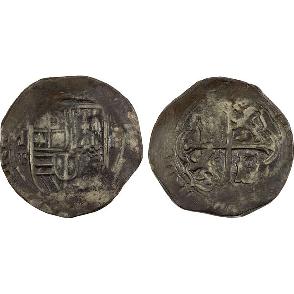 MEXICO: Felipe II, 1556-1598, AR 4 reales (13.53g), DM-Mo, F-VF