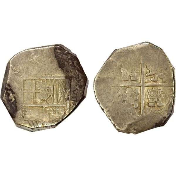 MEXICO: Felipe IV, 1621-1665, AR 8 reales (27.56g), ND, Fine