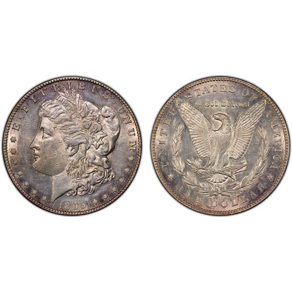 UNITED STATES: AR dollar, 1895-S, PCGS AU details