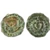 Image 1 : CHACH: Unknown Principality, first half of 8th century, AE cash (2.31g), F-VF