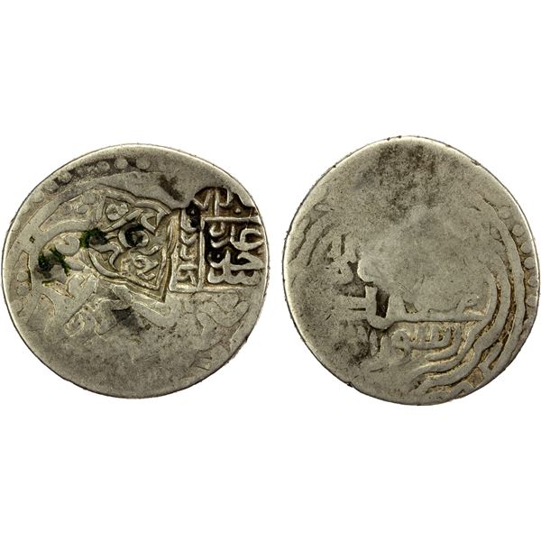 AQ QOYUNLU: Hasan, 1453-1478, AR tanka (5.24g), Kazirun, AH"72", VF
