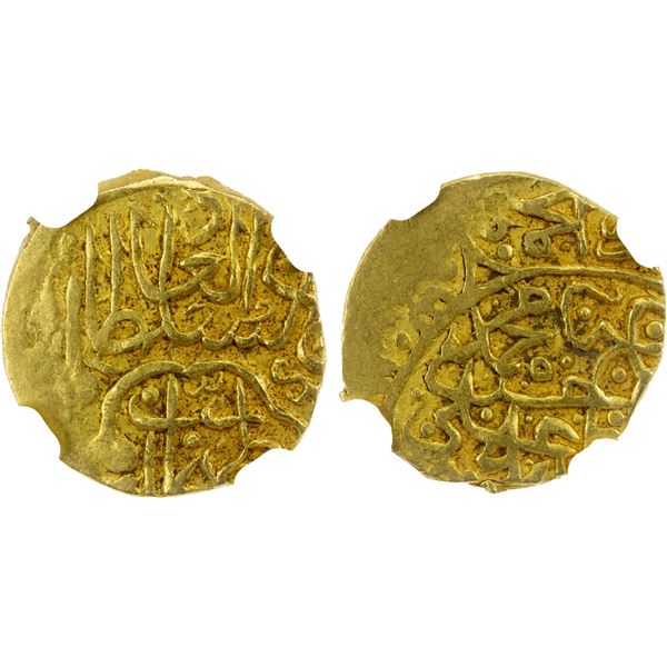 SAFAVID: Tahmasp I, 1524-1576, AV ½ mithqal (2.30g), NM, ND, NGC AU55